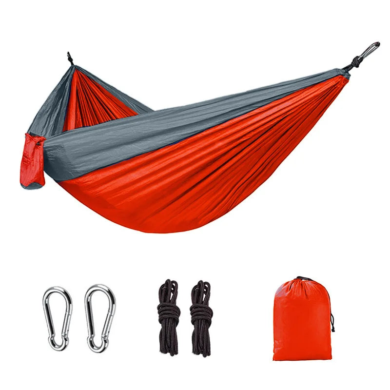 Single Person Portable Hammock  Parachute Fabric