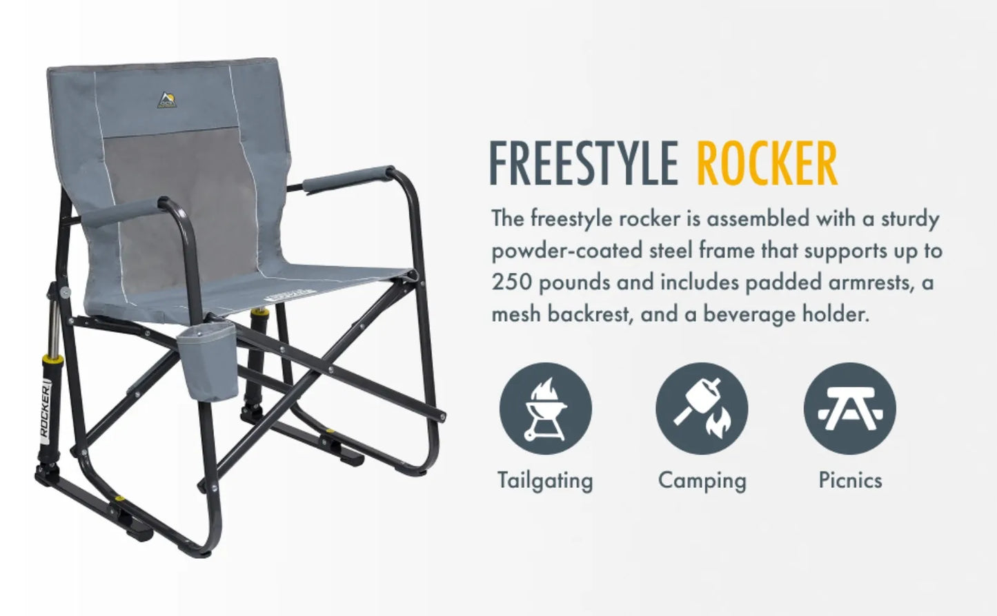 GCI Outdoor Rocker Camping Chair