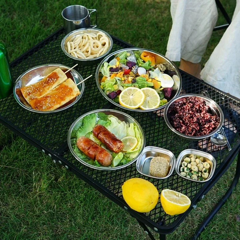 17pcs/set Camping Cookware Kit Outdoor Cooking