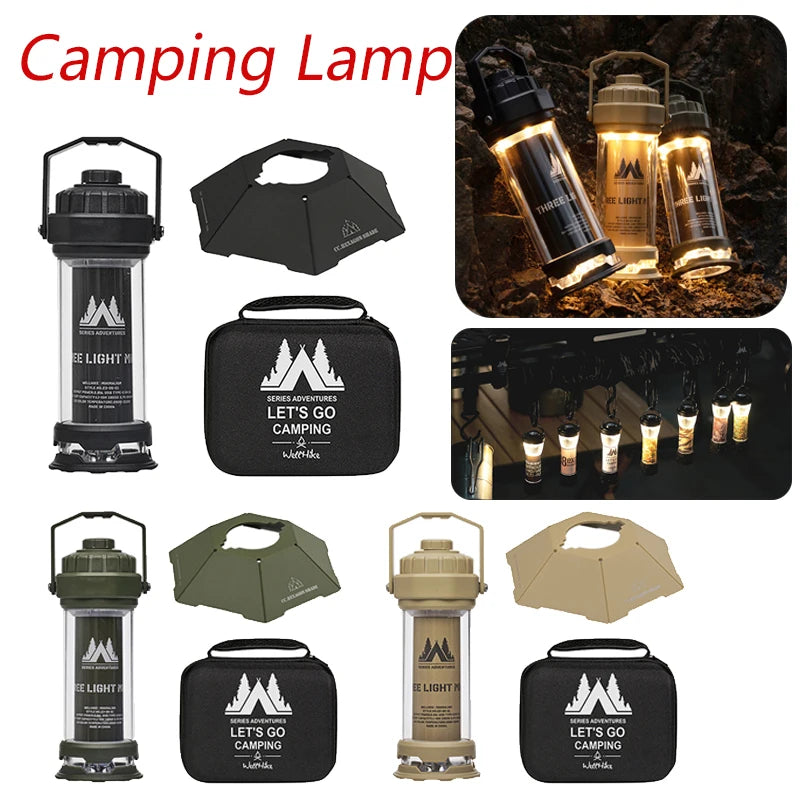 Camping  TYPE-C Rechargeable LED Hanging Tent Lamp