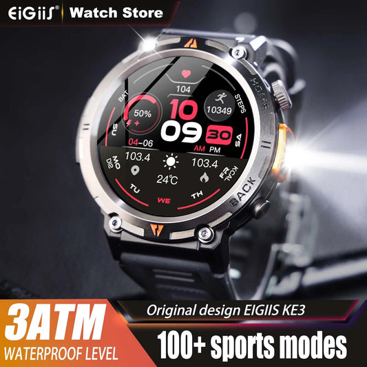 Smart Watch Waterproof  Health Monitor Sports Modes