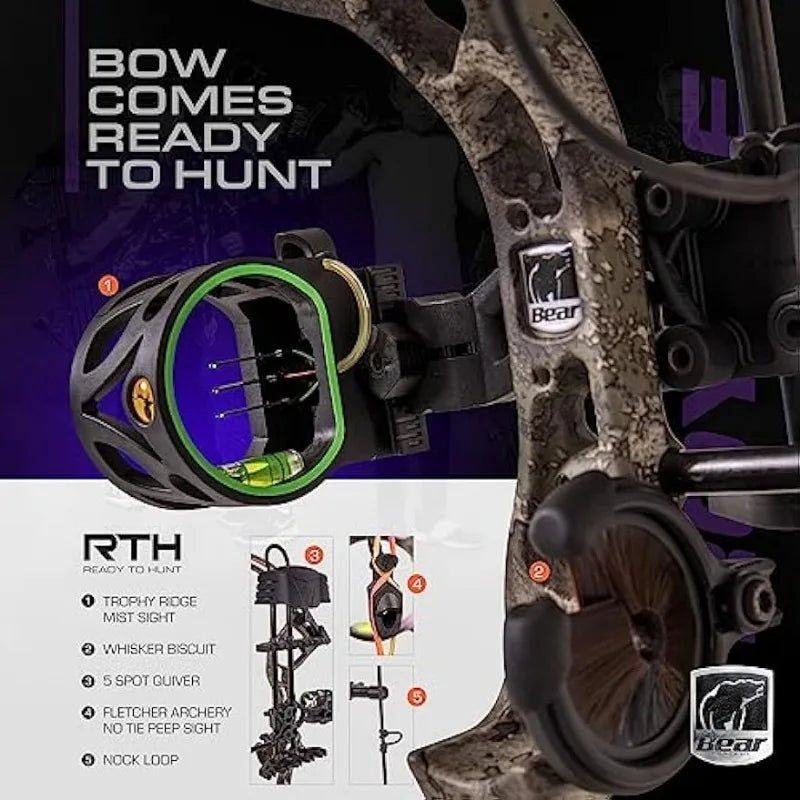 Bear Royale Ready to Hunt Compound Bow Package