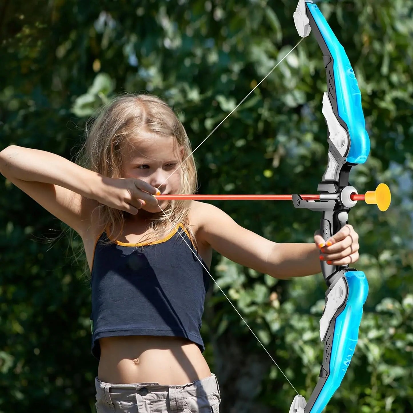 Kids Bow and Suction Arrow Set, LED