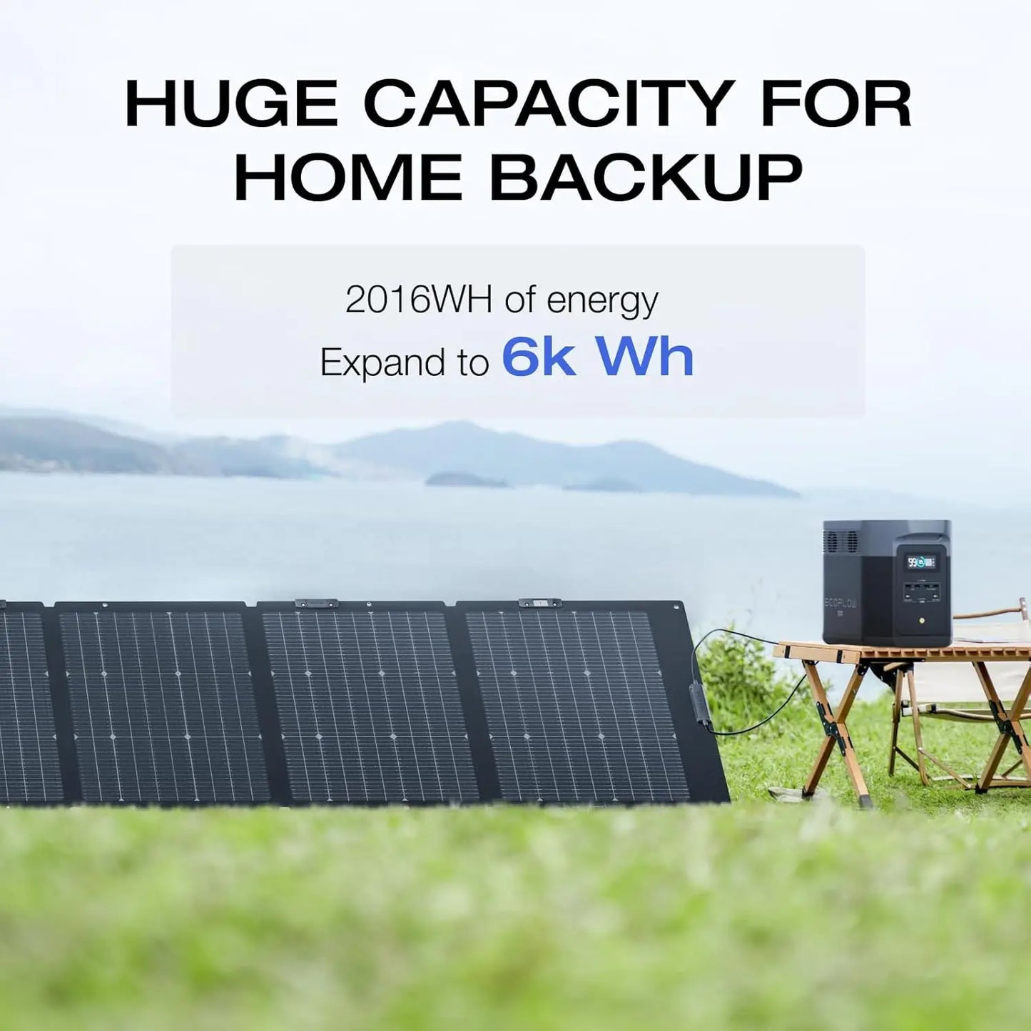 Solar  Portable Power Station for Home Backup