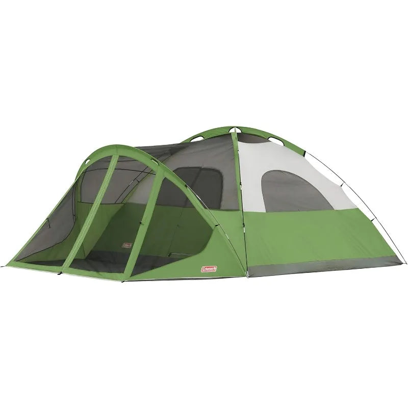 Coleman  Screened Camping Tent, 6/8 Person Weatherproof Roomy