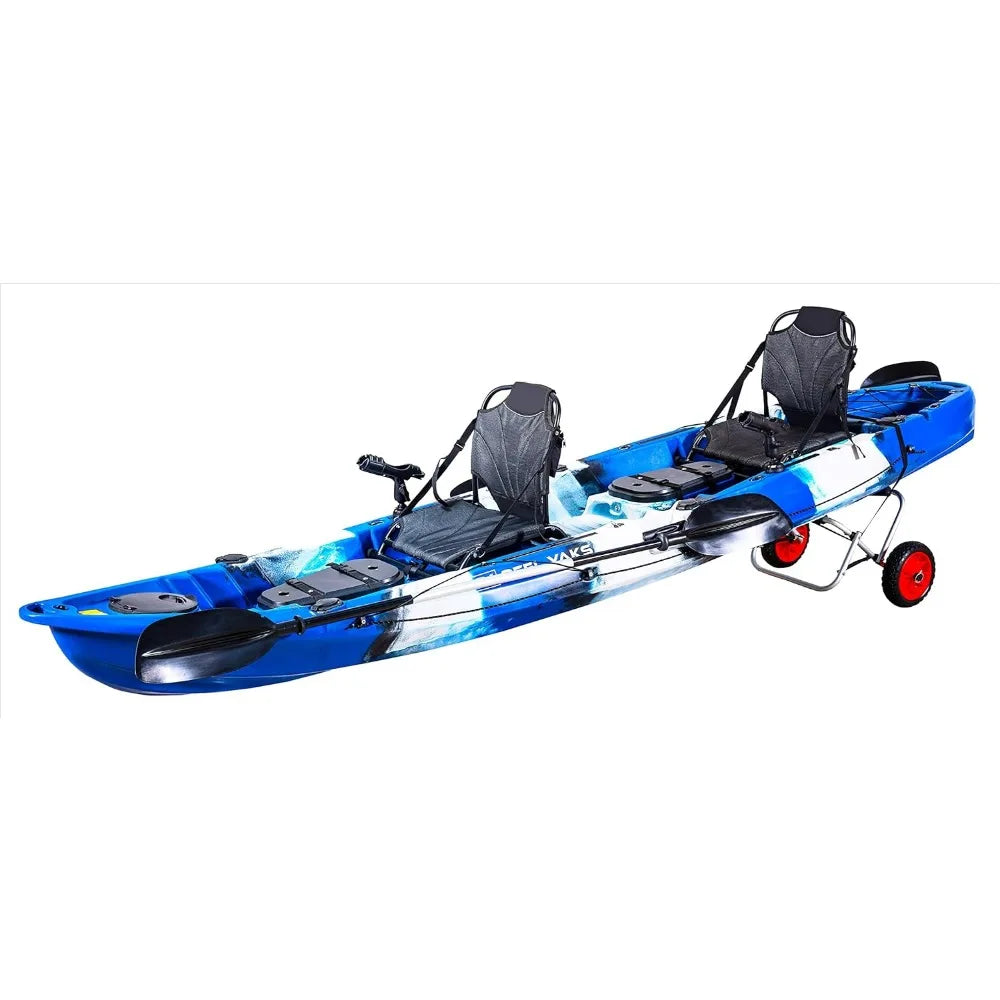 Tandem Fishing   | 12.5’ sit on top | Trolley