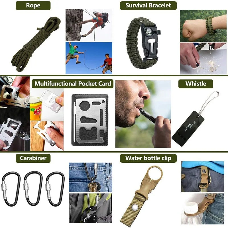 Emergency Medical Supplies For Hiking Camping Backpacking