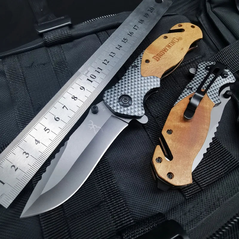 Camping Folding Knives for Hunting and Fishing