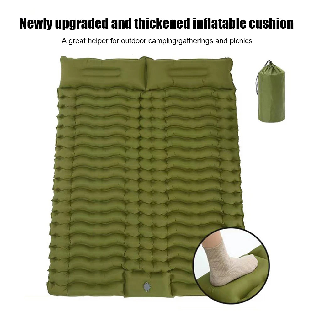 Double Camping Self-Inflating Sleeping Mat