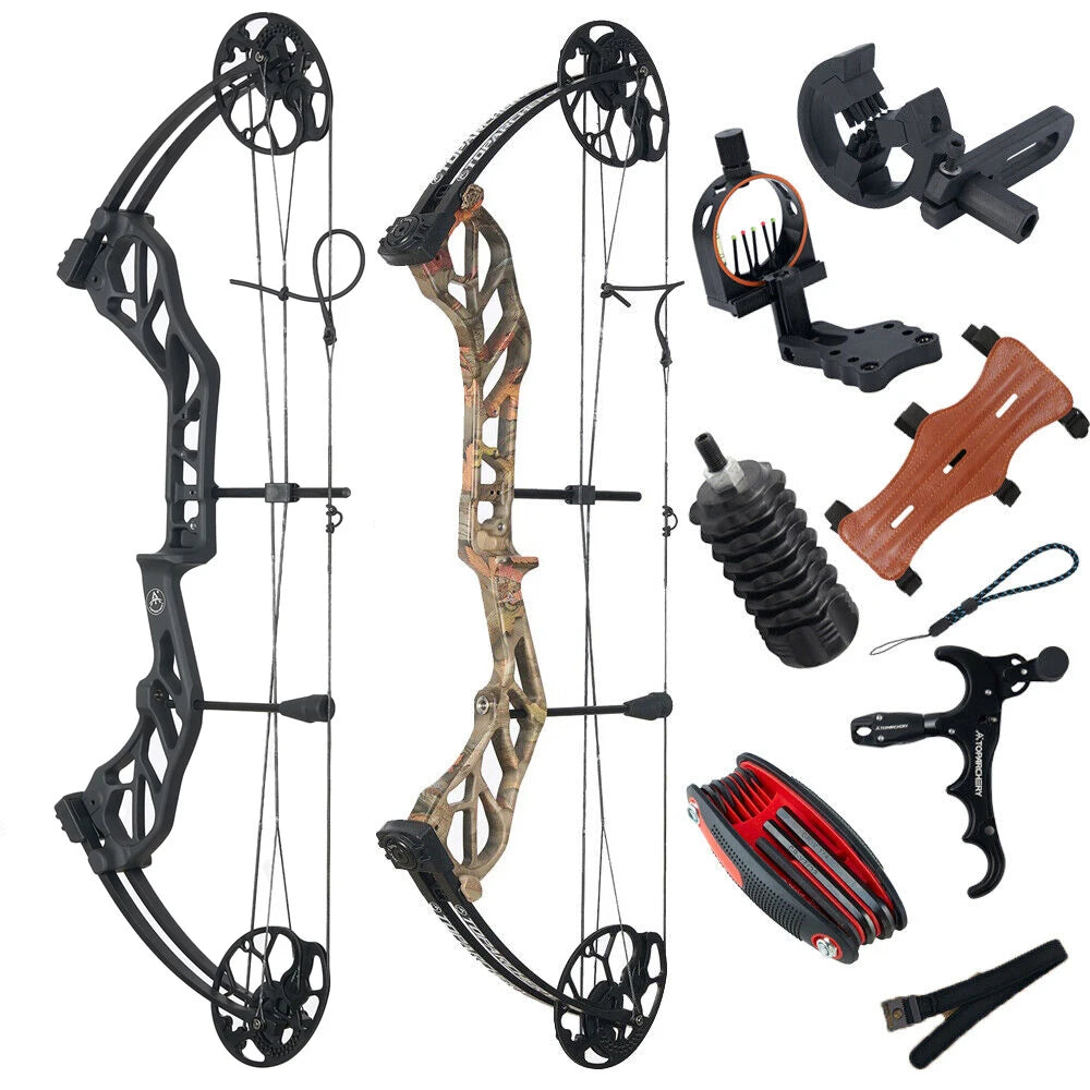 Compound Bow Set 19-70lbs Draw Weight Adjustable