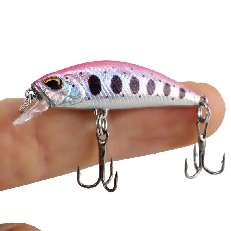 Mini Sinking Minnow Fishing Lures Jerkbaits Wobbler