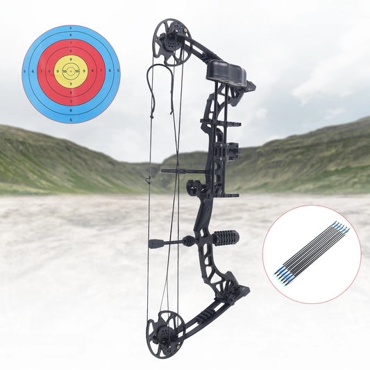 35-70lbs Professional 16 to 31.5inch Compound Bow