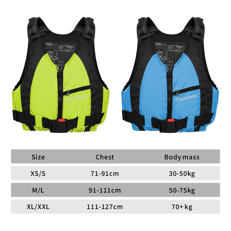 Adult Kayaking Life Safety Water Sports  Vest