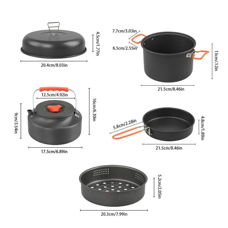 Lightweight  Camping Cookware Kit